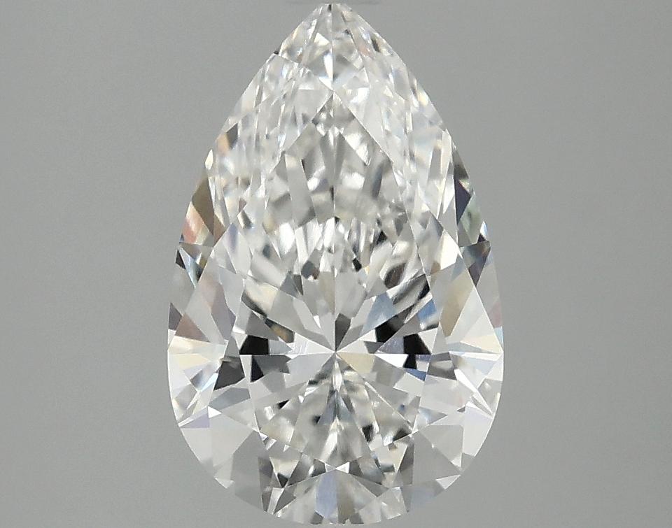 2.09 Carat Pear Shaped Ideal Cut VS1 IGI Certified Lab Grown Diamond