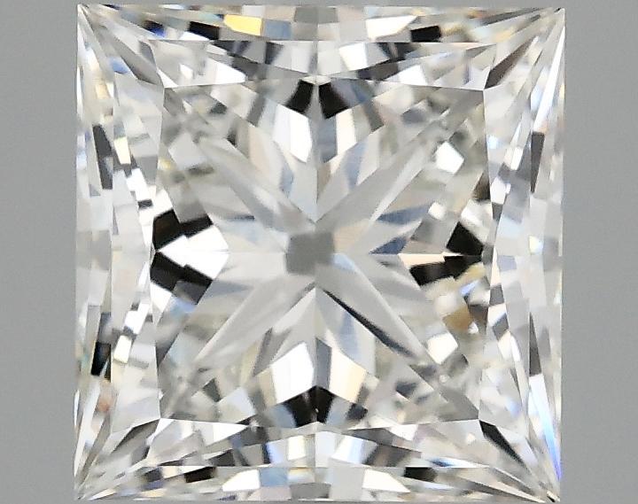 3.06 Carat Princess Shaped Ideal Cut VVS2 IGI Certified Lab Grown Diamond