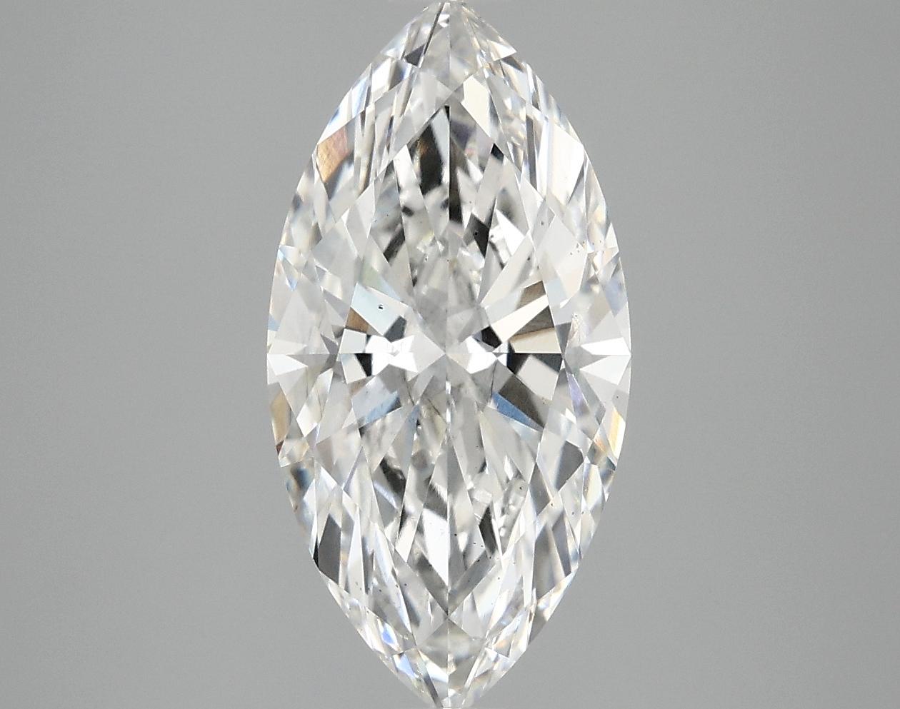 3.01 Carat Marquise Shaped Ideal Cut SI1 IGI Certified Lab Grown Diamond