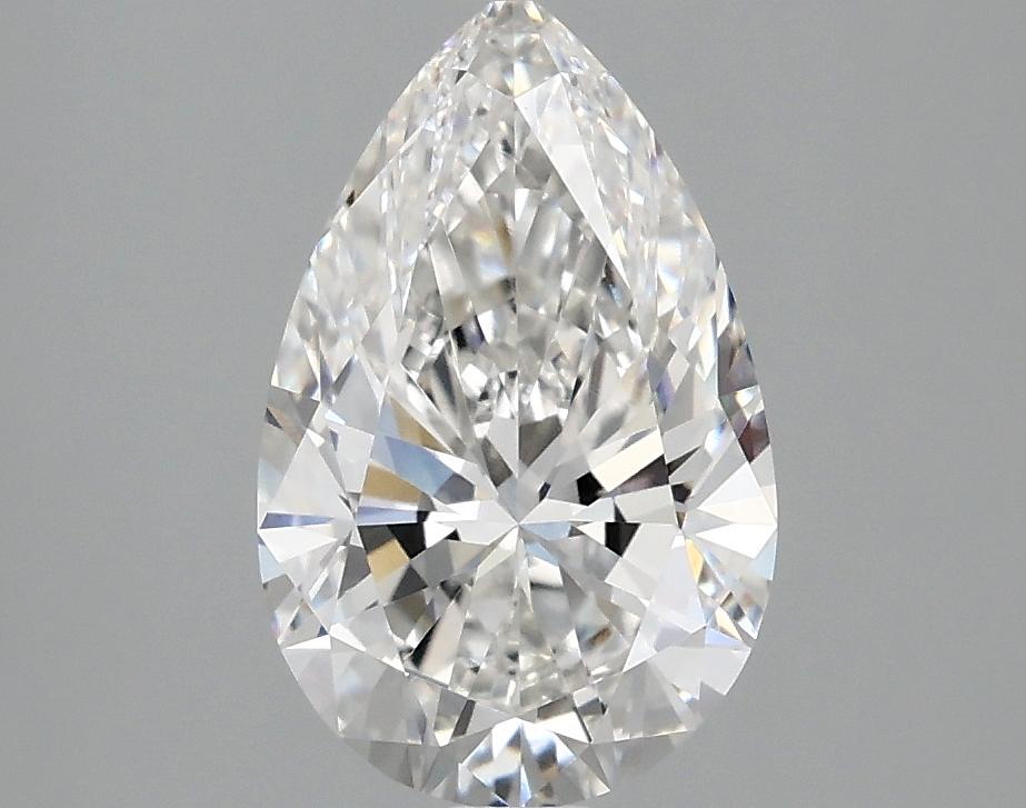 2.0 Carat Pear Shaped Ideal Cut VVS2 IGI Certified Lab Grown Diamond