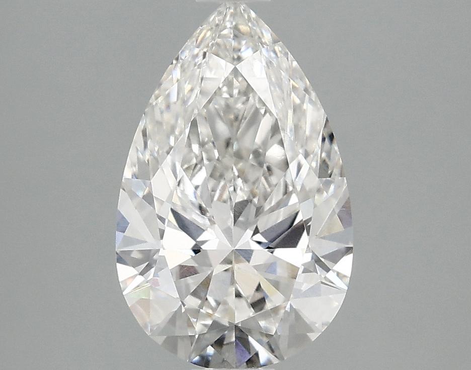 1.9 Carat Pear Shaped Ideal Cut VVS2 IGI Certified Lab Grown Diamond