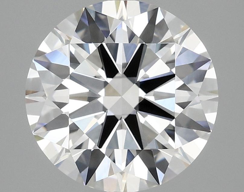 3.06 Carat Round Shaped Ideal Cut VVS2 IGI Certified Lab Grown Diamond