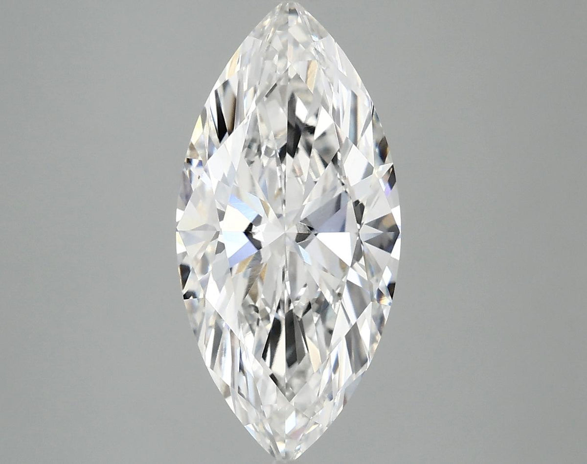 2.98 Carat Marquise Shaped Excellent Cut VS1 IGI Certified Lab Grown Diamond