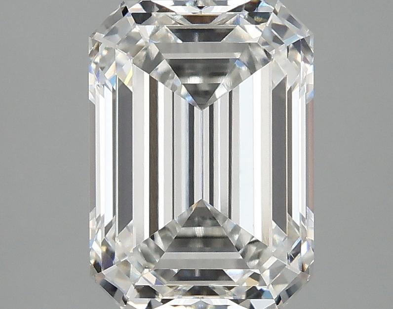 2.97 Carat Emerald Shaped Excellent Cut VS1 IGI Certified Lab Grown Diamond