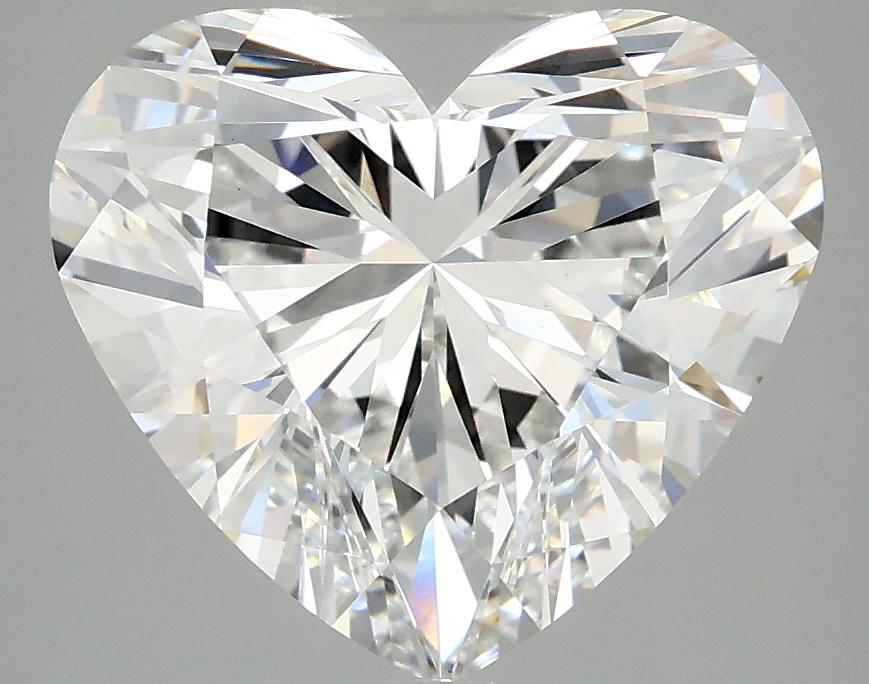 4.1 Carat Heart Shaped Ideal Cut VVS2 IGI Certified Lab Grown Diamond