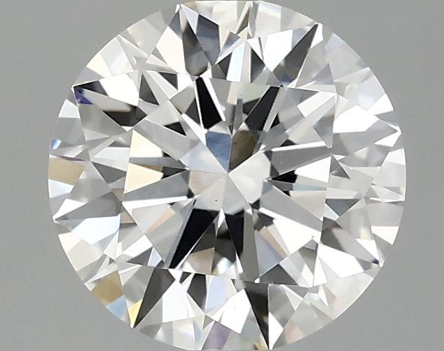 1.74 Carat Round Shaped Ideal Cut VS1 IGI Certified Lab Grown Diamond