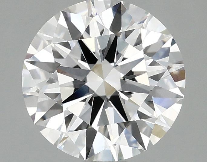 1.58 Carat Round Shaped Ideal Cut VVS2 IGI Certified Lab Grown Diamond