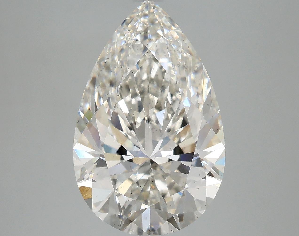 5.1 Carat Pear Shaped Ideal Cut SI1 IGI Certified Lab Grown Diamond