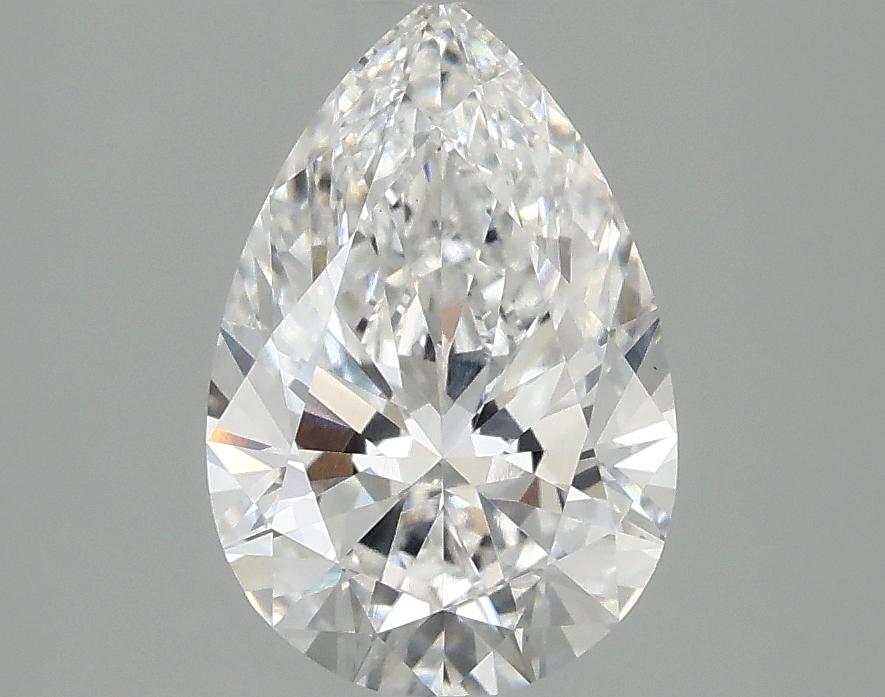 1.9 Carat Pear Shaped Excellent Cut VVS2 IGI Certified Lab Grown Diamond