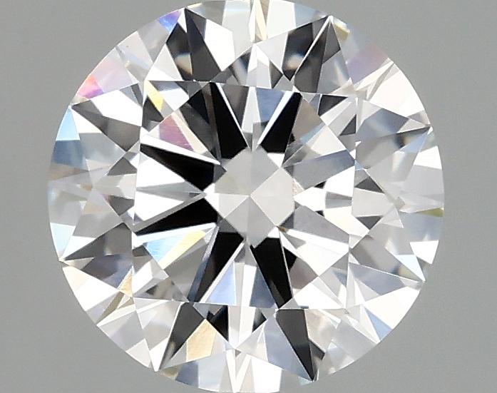 2.03 Carat Round Shaped Ideal Cut VVS2 IGI Certified Lab Grown Diamond