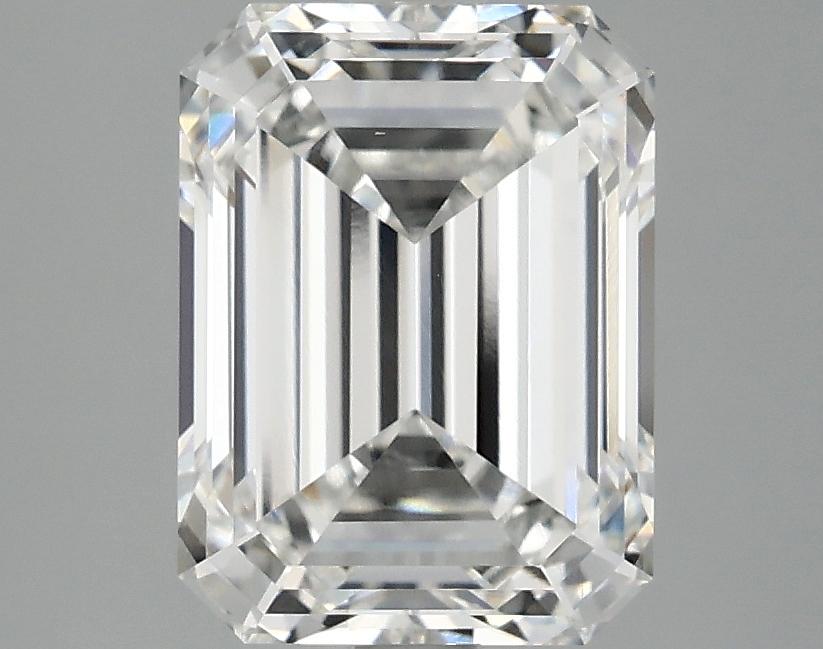 3.09 Carat Emerald Shaped Excellent Cut VS1 IGI Certified Lab Grown Diamond