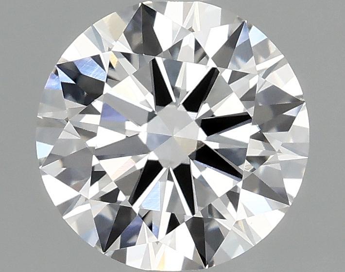 1.28 Carat Round Shaped Ideal Cut VVS2 IGI Certified Lab Grown Diamond