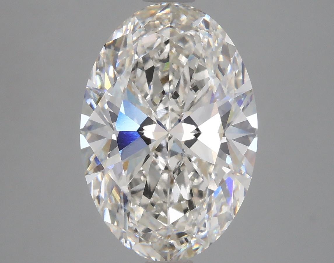 4.09 Carat Oval Shaped Ideal Cut VVS2 IGI Certified Lab Grown Diamond