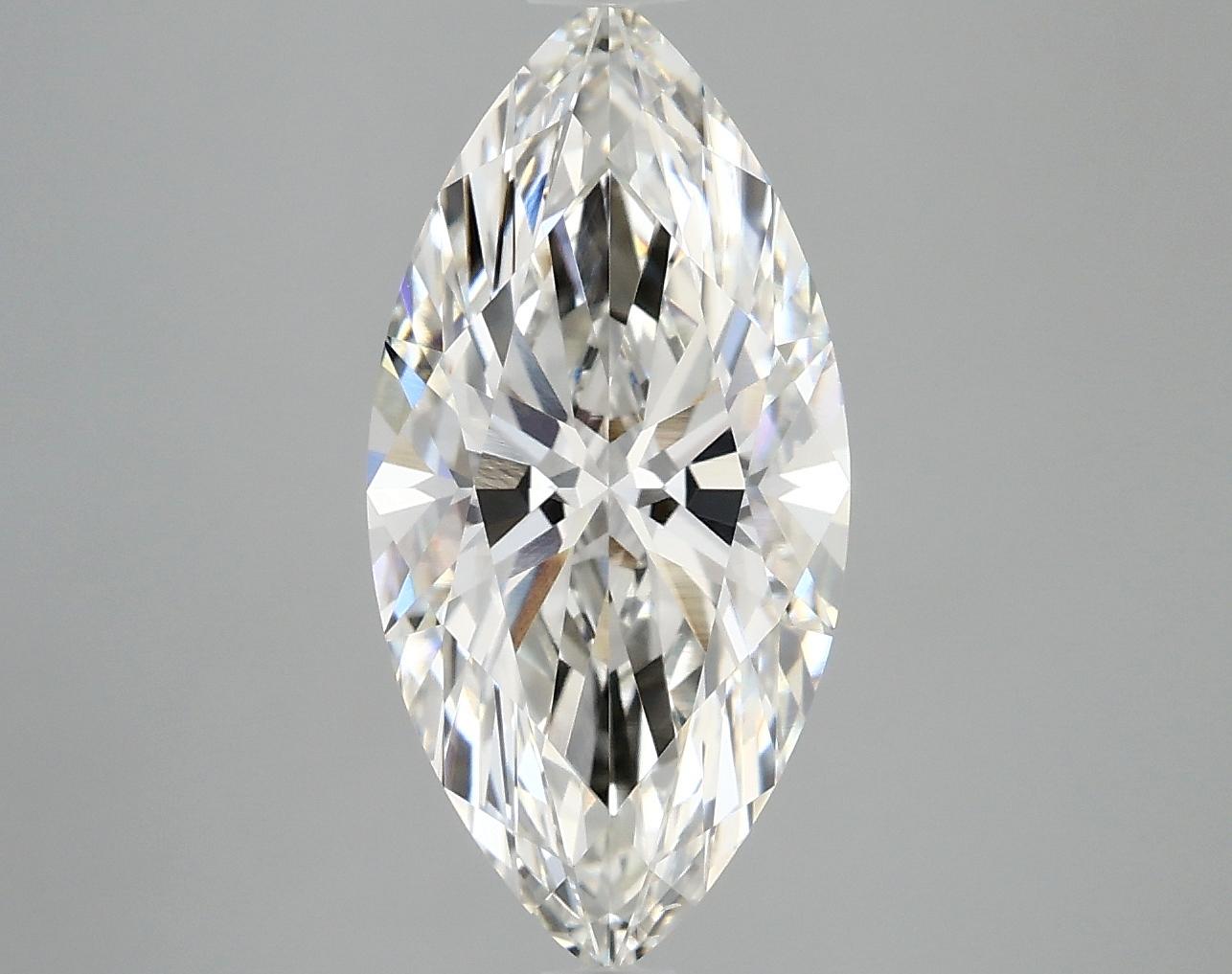 3.09 Carat Marquise Shaped Ideal Cut VS1 IGI Certified Lab Grown Diamond