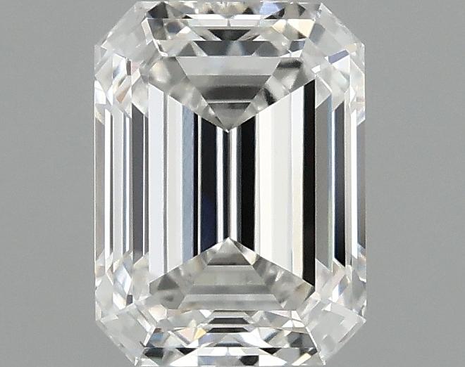 0.97 Carat Emerald Shaped Excellent Cut VVS2 IGI Certified Lab Grown Diamond