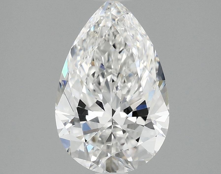 1.96 Carat Pear Shaped Ideal Cut VVS2 IGI Certified Lab Grown Diamond