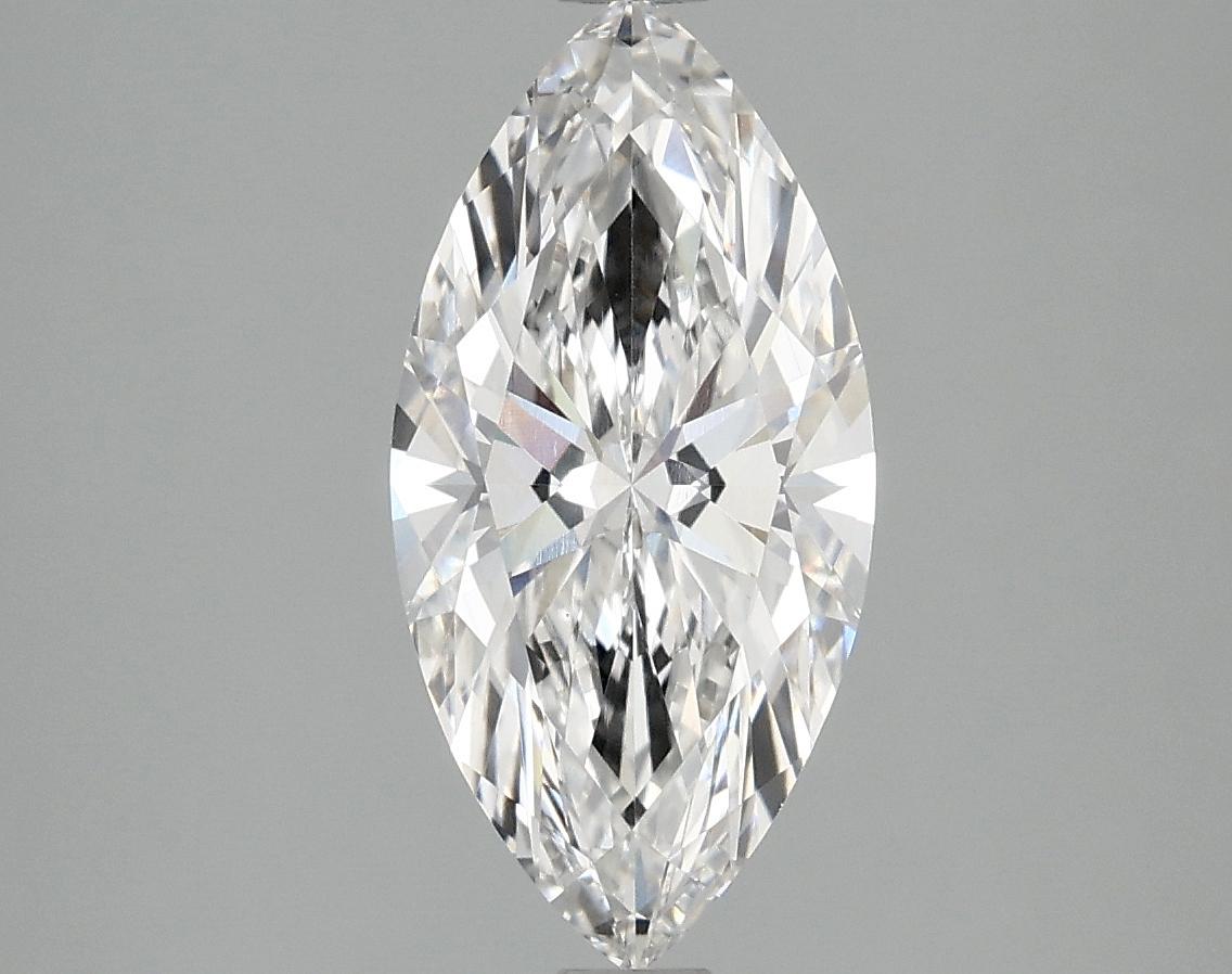 1.97 Carat Marquise Shaped Ideal Cut VVS2 IGI Certified Lab Grown Diamond