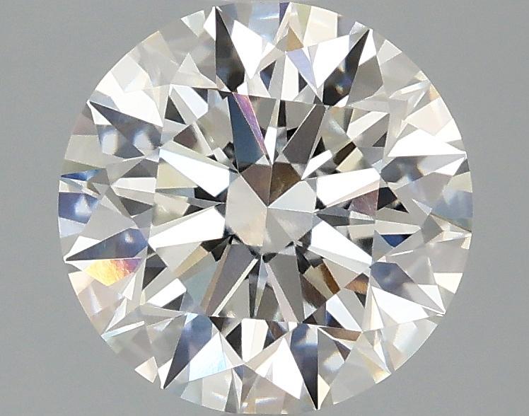 2.08 Carat Round Shaped Ideal Cut VVS2 IGI Certified Lab Grown Diamond