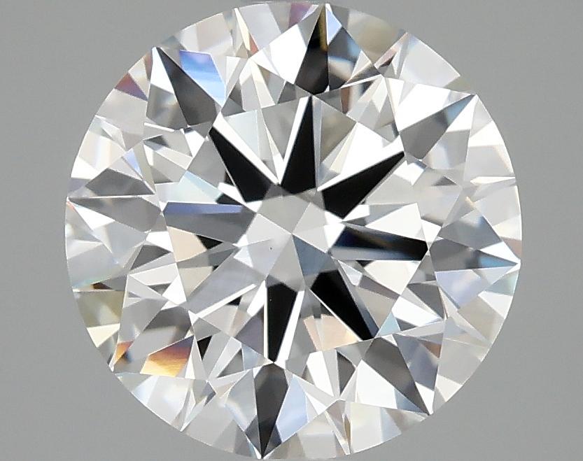 3.04 Carat Round Shaped Ideal Cut VVS2 IGI Certified Lab Grown Diamond