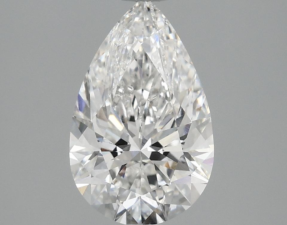 1.88 Carat Pear Shaped Ideal Cut VVS2 IGI Certified Lab Grown Diamond
