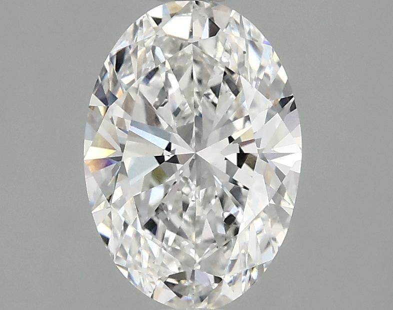 1.5 Carat Oval Shaped Ideal Cut VS2 IGI Certified Lab Grown Diamond