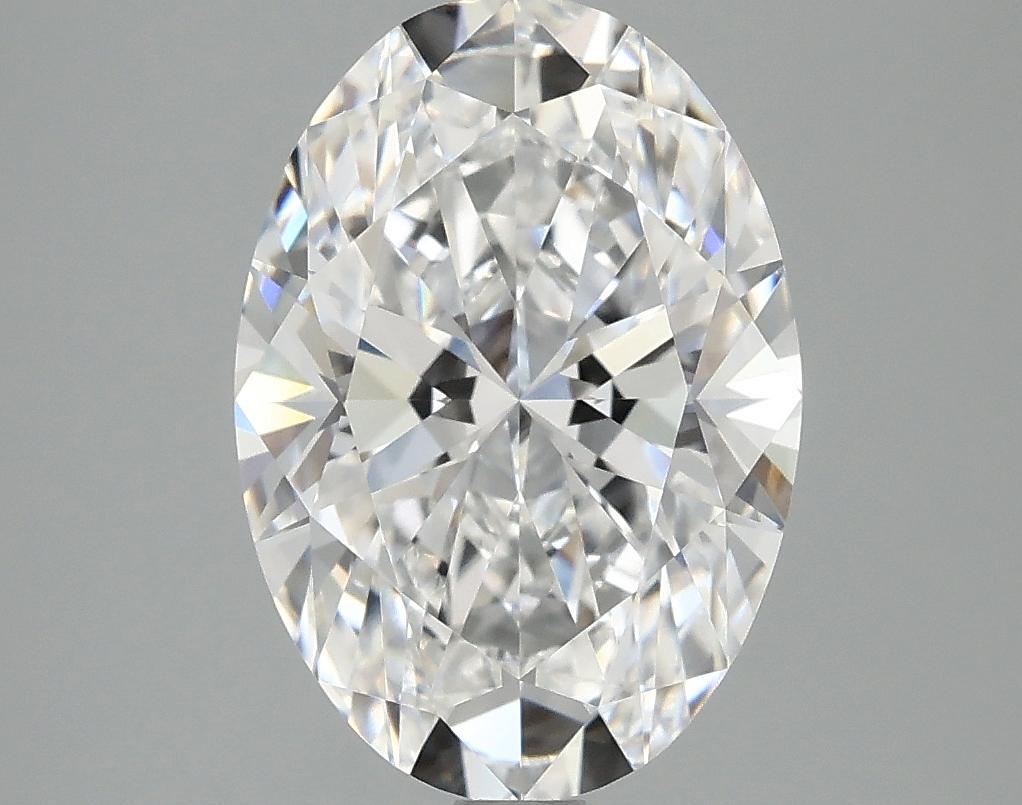 3.1 Carat Oval Shaped Ideal Cut VVS2 IGI Certified Lab Grown Diamond
