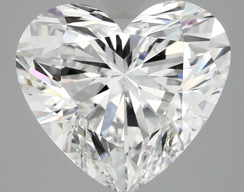 4.0 Carat Heart Shaped Ideal Cut VVS2 IGI Certified Lab Grown Diamond