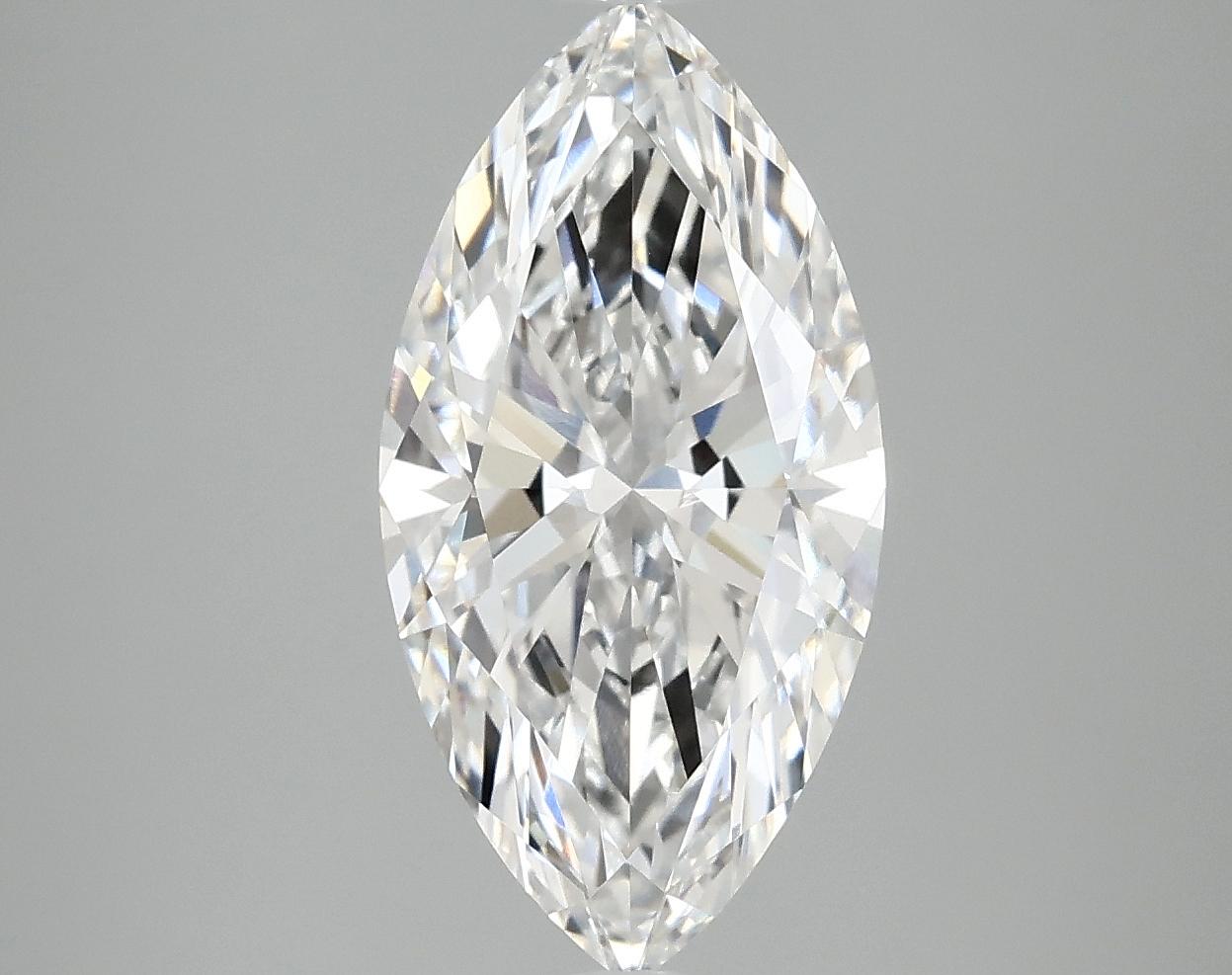 2.99 Carat Marquise Shaped Ideal Cut VVS2 IGI Certified Lab Grown Diamond
