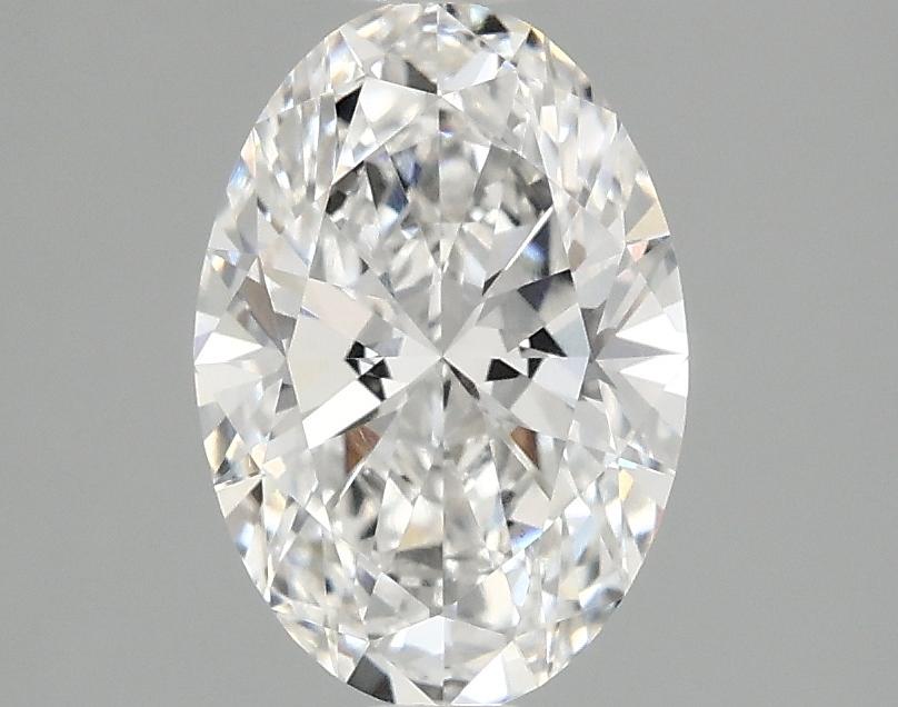 1.5 Carat Oval Shaped Ideal Cut VVS2 IGI Certified Lab Grown Diamond