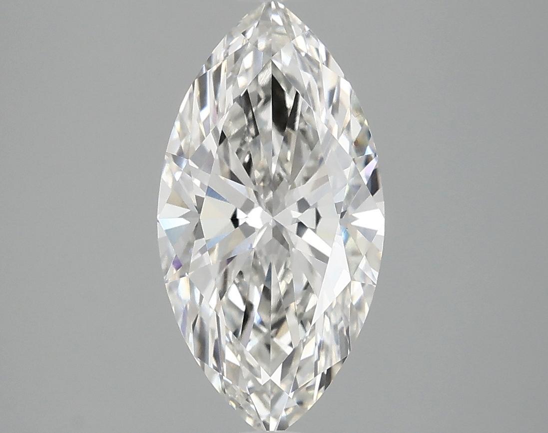 2.03 Carat Marquise Shaped Ideal Cut VVS2 IGI Certified Lab Grown Diamond