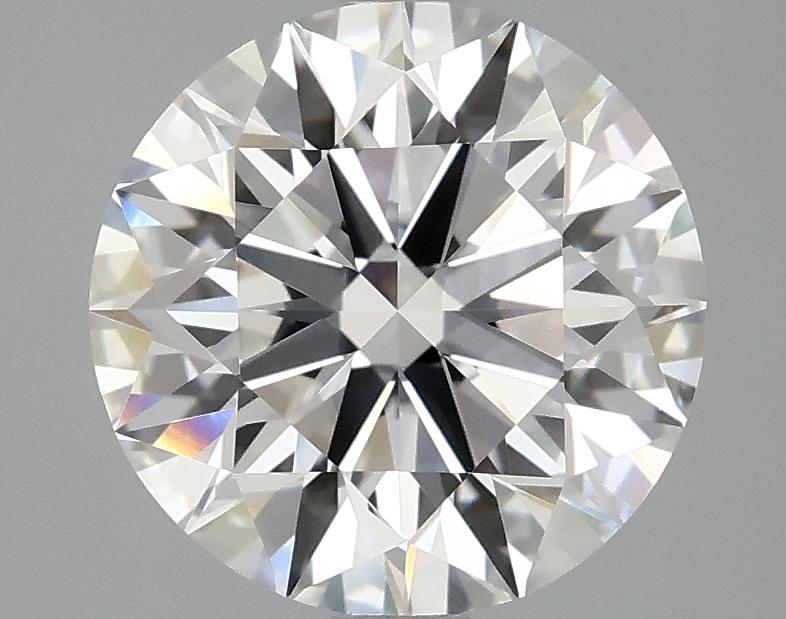 3.06 Carat Round Shaped Ideal Cut VVS2 IGI Certified Lab Grown Diamond