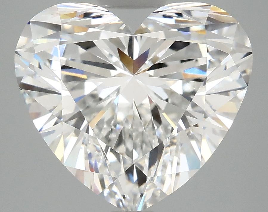 5.04 Carat Heart Shaped Ideal Cut VS1 IGI Certified Lab Grown Diamond