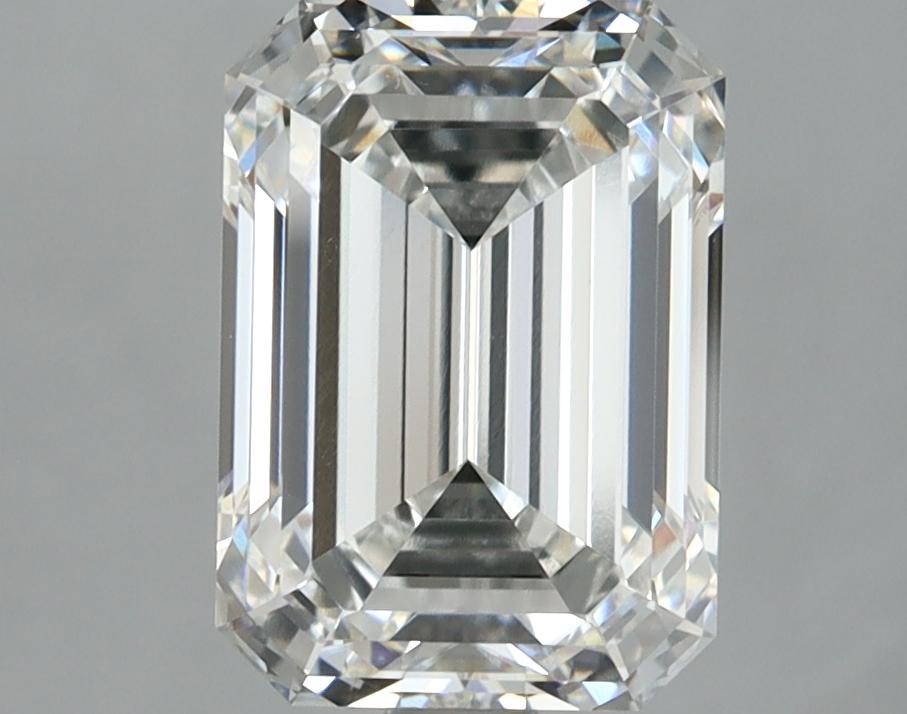 3.08 Carat Emerald Shaped Ideal Cut VVS2 IGI Certified Lab Grown Diamond