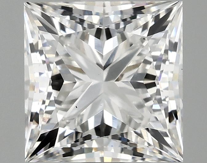 2.07 Carat Princess Shaped Ideal Cut VS2 IGI Certified Lab Grown Diamond