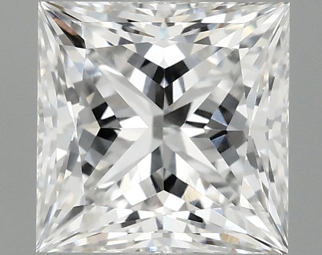 1.57 Carat Princess Shaped Ideal Cut VVS2 IGI Certified Lab Grown Diamond