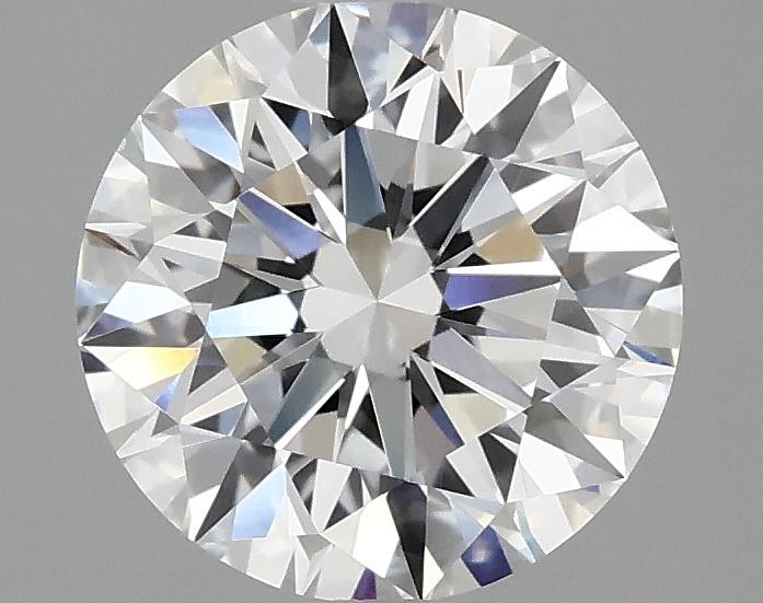 2.08 Carat Round Shaped Ideal Cut VVS2 IGI Certified Lab Grown Diamond
