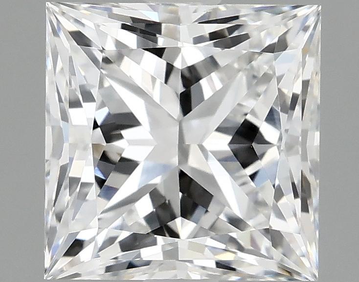 2.33 Carat Princess Shaped Ideal Cut VVS2 IGI Certified Lab Grown Diamond