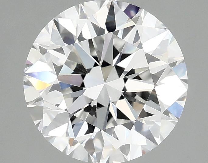 2.04 Carat Round Shaped Excellent Cut VVS2 IGI Certified Lab Grown Diamond