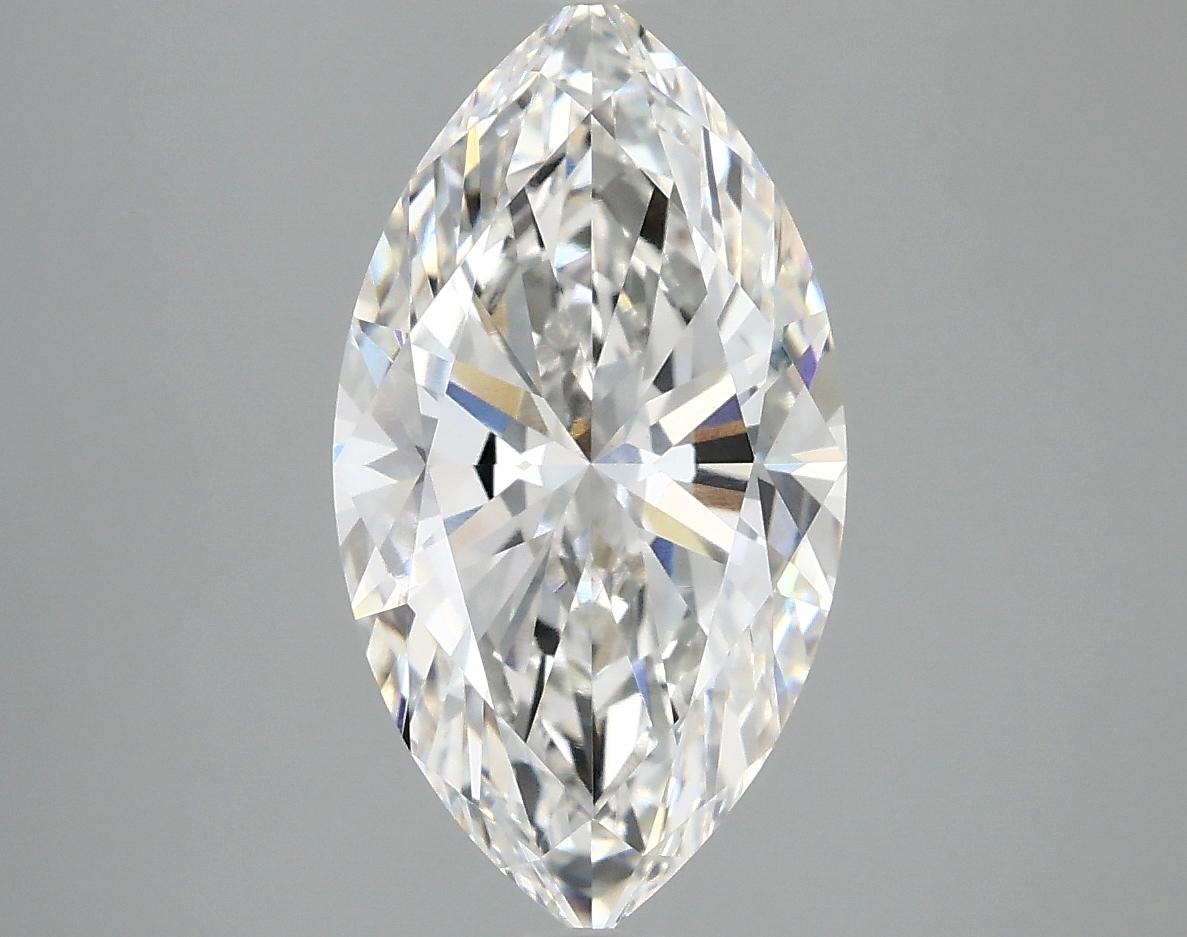 3.01 Carat Marquise Shaped Excellent Cut VVS2 IGI Certified Lab Grown Diamond