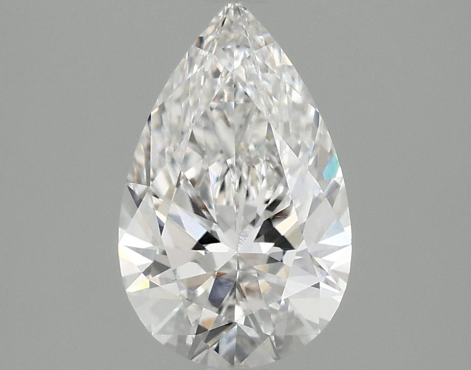 1.58 Carat Pear Shaped Ideal Cut VVS2 IGI Certified Lab Grown Diamond