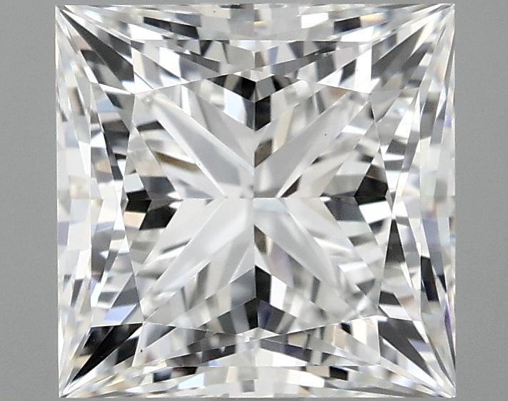 2.03 Carat Princess Shaped Ideal Cut VVS2 IGI Certified Lab Grown Diamond