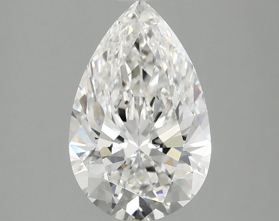 2.05 Carat Pear Shaped Ideal Cut VS1 IGI Certified Lab Grown Diamond