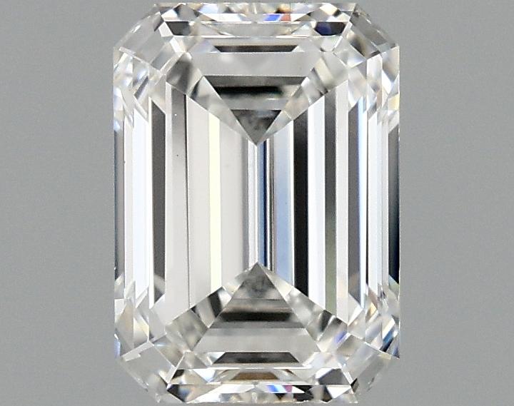 1.07 Carat Emerald Shaped Ideal Cut VVS2 IGI Certified Lab Grown Diamond