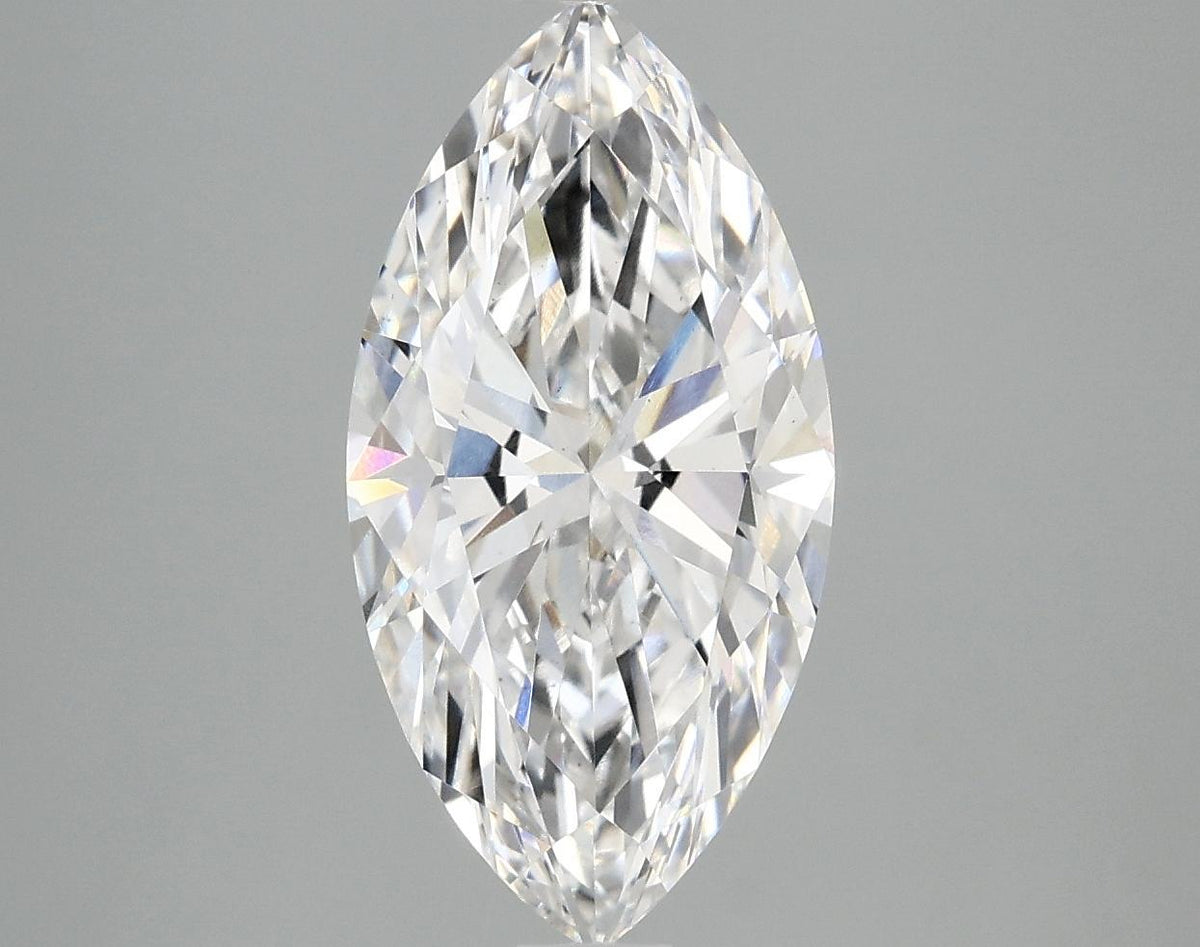 2.97 Carat Marquise Shaped Ideal Cut VS1 IGI Certified Lab Grown Diamond