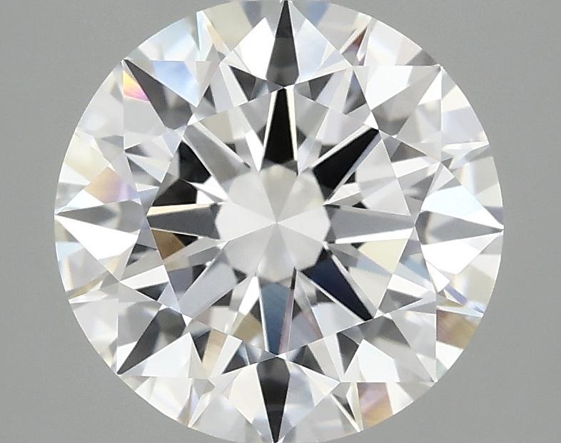 3.09 Carat Round Shaped Ideal Cut VVS2 IGI Certified Lab Grown Diamond