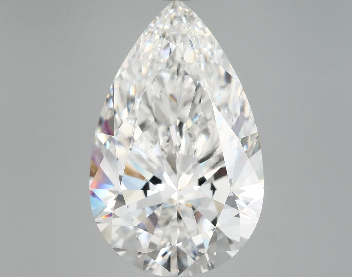 10.17 Carat Pear Shaped Ideal Cut VVS2 IGI Certified Lab Grown Diamond