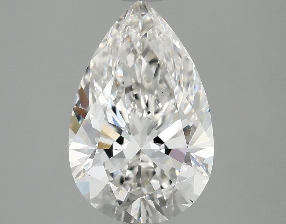2.07 Carat Pear Shaped Ideal Cut VS1 IGI Certified Lab Grown Diamond