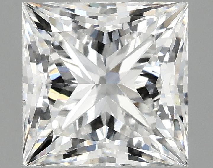 2.37 Carat Princess Shaped Ideal Cut VS1 IGI Certified Lab Grown Diamond