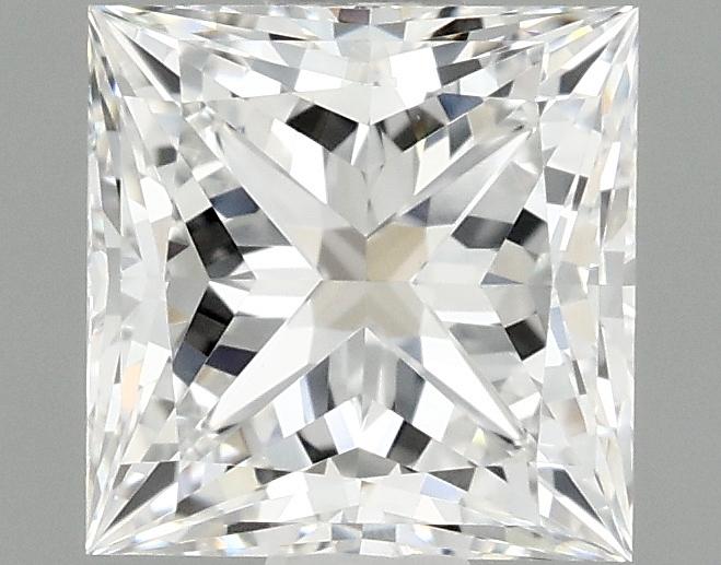 0.98 Carat Princess Shaped Ideal Cut VVS2 IGI Certified Lab Grown Diamond