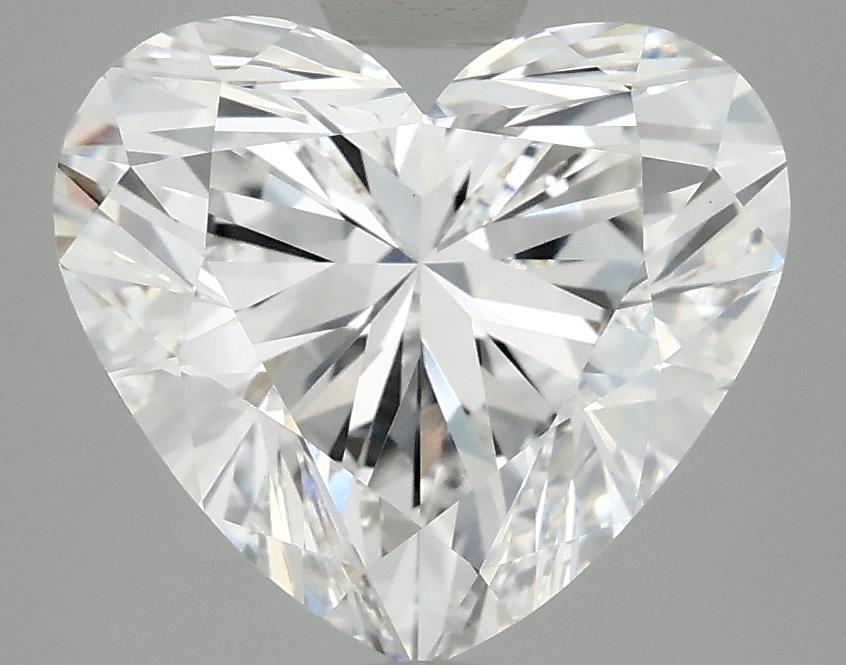 4.03 Carat Heart Shaped Ideal Cut VVS2 IGI Certified Lab Grown Diamond